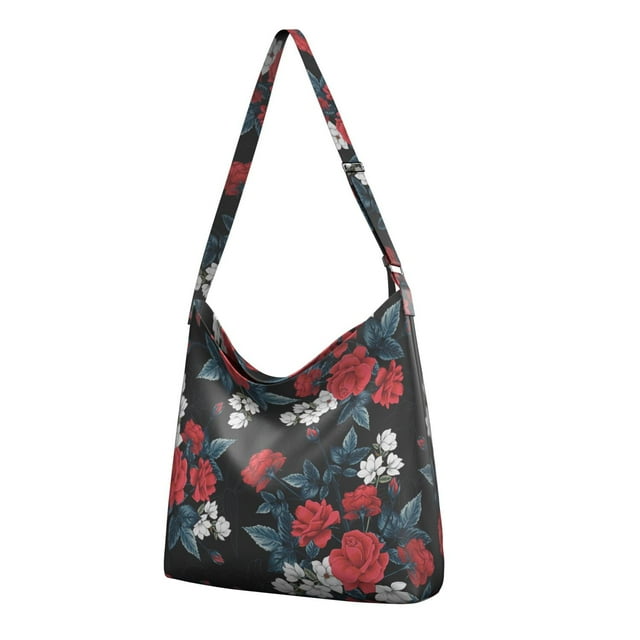 Bac en Toile Artistique avec Motif Floral Papillon – Motif Abeille et Fleur Coloré pour Usage Quotidien