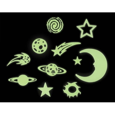 4M Stars glow Wall Decals, Set of 16