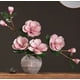 thumbnail image 2 of 1 elegante y rústico ramo de flores artificiales de magnolia/kapok - decoración for sala de estar, entrada, estudio, mesa de comedor., 2 of 2