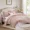 Rose, variant on Catami Ruffle Design 7-piece Bed in a Bag Comforter Set with Sheets,Rose,Queen