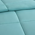 thumbnail image 4 of American Home Collection Comforter Set - Extra Soft Microfiber - 3 Piece Comforter and Pillow Shams Set - King/Cal-King, Aqua, 4 of 8