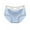 Blue, variant on Xmarks Women's Seamless Hipster No Show Invisible Ice Silk Stretch Underwears Bikini Underwear Panty 4 Pack L