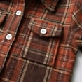 thumbnail image 6 of aidice Baby Clothes Boys Flannel Plaid Long Sleeve Toddler Jacket Button down Fall Casual Shirts, 6 of 7