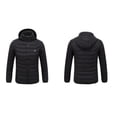 thumbnail image 5 of zonas de calefacción, chaqueta térmica, abrigo de calefacción eléctrica cálido para exteriores de invierno, 5 of 5
