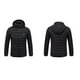 thumbnail image 5 of zonas de calefacción, chaqueta térmica, abrigo de calefacción eléctrica cálido para exteriores de invierno, 5 of 5