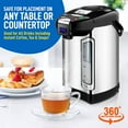 thumbnail image 4 of Nutrichef Digital Water Boiler and Warmer stainless Electric Hot Water Dispenser, 4 of 7