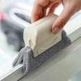 thumbnail image 2 of Cepillo limpiador de ranuras de ventana, herramienta eficaz de limpieza de cocina y hogar para ventanas relucientes, esponja limpiadora de fregado de microfibra, 2 of 5