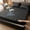 Black, variant on Waterproof Quilted Mattress Protector, Ultra-Soft Fitted Mattress Pad with Deep Pockets, Breathable Cover for Bedroom & Dorm