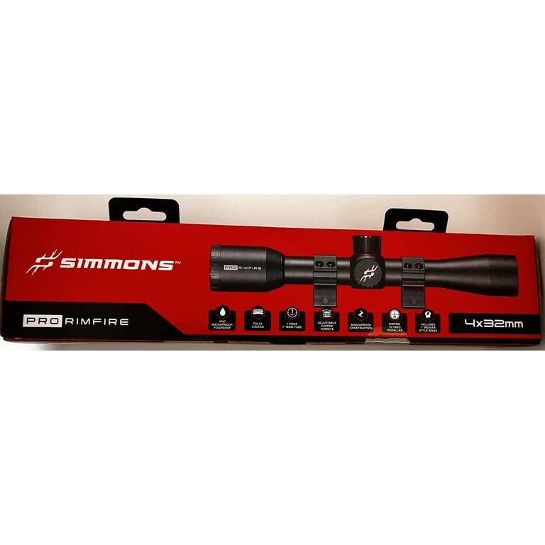 Simmons, Riflescope, SPR432, 4x32 mm, Waterproof Fully Coated