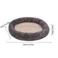 thumbnail image 4 of Cheapark Thickened Suede Round Pet Bed Mat Warm Cozy Kennel Pad for Cats and Dogs Non-Slip Water-Resistant Base, 4 of 6