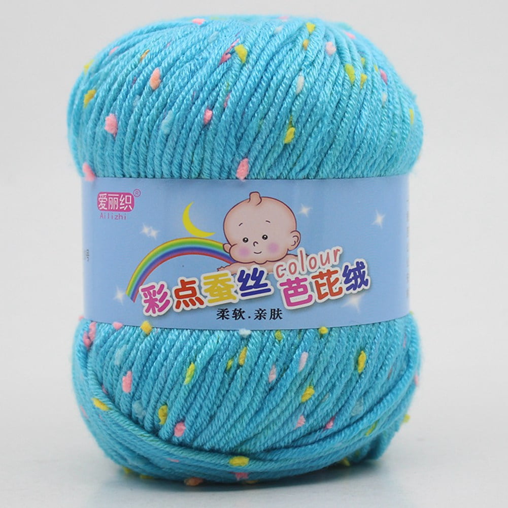 High Quality Baby Cotton Cashmere Yarn For Hand Knitting Crochet Eco-dyed Needle