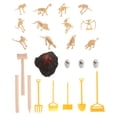 thumbnail image 1 of MasteelfCA 24Pcs Dinosaurs Skeletons Models Children's Archaeological Toys Teaching Models, 1 of 7