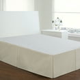 Fresh Ideas Bedding Tailored Bed Skirt, Classic 14” Drop Length