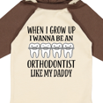 thumbnail image 4 of Inktastic Future Orthodontist Baby Boys or Girls Long Sleeve Baby Bodysuit, 4 of 5
