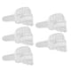 thumbnail image 1 of Bandeja Bandeja De Impresiones Dentales Bandeja De Molde De Dientes De Plástico Transparente Perforada Desechable Para Reparación De Dentaduras Postizas 5 Piezas, 1 of 7