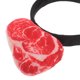 thumbnail image 4 of FELTECHELECTR Diadema de comida realista para cosplay y fiestas. Tocado de carne falsa. Accesorios para el cabello para festivales. Diadema de cosplay con forma de carne., 4 of 5