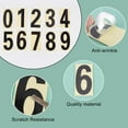 thumbnail image 6 of 1bag 4 colors 40pcs Number Reflective Stickers Waterproof Mailboxes Decals Modern Number Self Adhesive Mixed color Vinyl Stickers for Outside Signs House Window Address Indoor Outdoor 2 x 4 Inch, 6 of 7