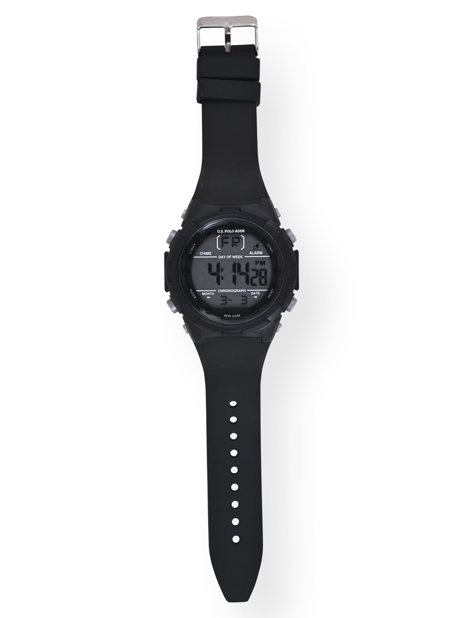 US Polo Mens Black Digital Watch, USC90070WM