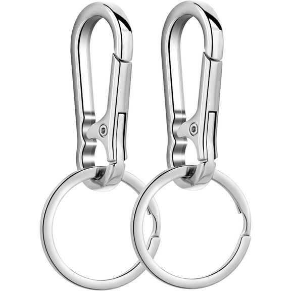 Metal Keychains Keyring Key Chain Ring Clip Holder Organizer for Home Car Keys Key Finder Women Men
