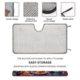 thumbnail image 2 of Iwájú Parasol para Parabrisas Delantero Protector Plegable, Visera Solar para Auto Bloquea Rayos UV Mantiene tu Vehículo Fresco140cm*76cm, 2 of 6