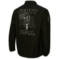 thumbnail image 3 of Unisex FENTY for Mitchell & Ness Black Super Bowl LVII Full-Snap Coaches Jacket, 3 of 3