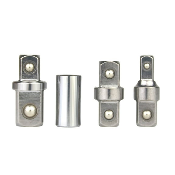 Ratcheting Wrench Socket Converter 1/2, 1/4, 3/8 Inch Square Drive Adapters Set