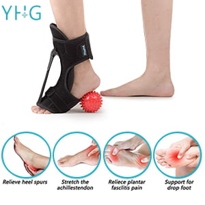 HOTBEST Foot Drop Orthosis Corrector Brace Ankle Support Plantar 