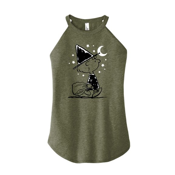 Peanuts - Sally Witch - Juniors High Neck Tank Top