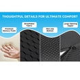 thumbnail image 2 of Maphissus 19 in Wedge Seat Cushion for Car , Breathable Memory Foam Driver Seat Cushion, 2 of 9