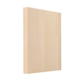 thumbnail image 3 of Basswood Rectangle panel with Keyholes, 4-Pack 11in. x 14in., 3 of 5