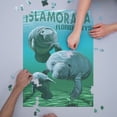 thumbnail image 3 of Islamorada, Florida Keys, Manatees (1000 Piece Puzzle, Size 19x27, Challenging Jigsaw Puzzle for Adults and Family, Made in USA), 3 of 4