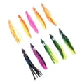 thumbnail image 4 of Mosiee 10Pcs Octopus Squid Luminous Luya Soft Bait 5Cm7Cm10Cm12Cm Mixed Color Random Outdoor Fishing Tools Accessories Pvc Durable, 4 of 8