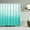 Light Blue, variant on Matoen12 Gradient Black White Shower Curtain, 1 Panel 70"x70" Waterproof Washable Polyester Shower Curtains for Bathroom