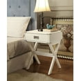 thumbnail image 1 of ACME Babs End Table in White, 1 of 2