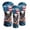 American Flag Eagle, variant on Uorisanigo Golf Club Head Covers 3 Pieces Bald Eagle American Flag Driver Fairway Wood Hybrid Cover Wood Head Cover Waterproof PU Leather Golf Accessories for Men