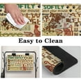 thumbnail image 4 of Dog Food Mats for Floors, Absorbent and Quick-Drying Pet Cat Food Mat,Anti-Fouling and Easy-to-Clean Pet Feeding Mat,Dog Bowl Mat for Messy Drinking Water Bowls.17 x27,Cat Rules, 4 of 6