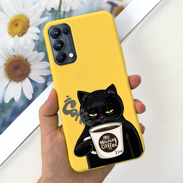 For OPPO Reno 5 5G Case Reno5 Pro Cover Fashion Painted TPU Soft Silicone Phone Cases For OPPO Reno 5 Pro Reno5 Shockproof Funda case-c51 For Reno 5 Pro 5G