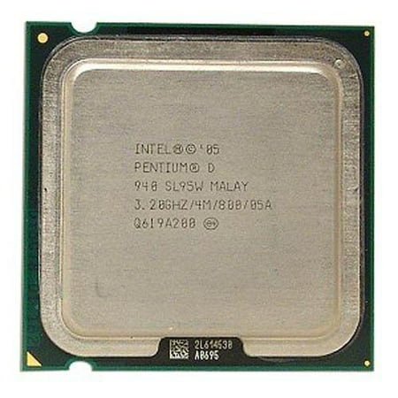 Intel Pentium D 940 LGA 775 CPU - 3.2GHz, 2MB Cache CPU (Best Pentium D Processor)