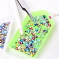 thumbnail image 2 of Applicateur de Hotfix pour Bricolage, Kit d'Outils de Réglage de Baguettes en Strass avec Pince en Acier Inoxydable, Ramasse-Rides, Brosse de Nettoyage, Boîte de Rangement pour Créations Personnalisables, 2 of 5