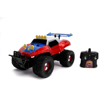 spiderman remote control car b&m