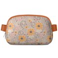 thumbnail image 1 of Sac Banane Imprimé Fleur Sauvage - Sac Ceinture Floral Inspiré de la Nature Imperméable pour Randonnée, 1 of 4