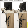 Qtmnekly Adjustable TV Straps, NoDrill AntiTip Furniture Anchors for