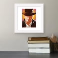 thumbnail image 2 of Gallery Pops Indiana Jones and the Dial of Destiny - Indiana Jones Minimalist Wall Art, White Framed Version, 12" x 12", 2 of 5