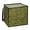Black And Neon Yellow Pattern, variant on Collapsible Storage Basket Laundry Hamper Portable Organizer Bin For Home Storage An Zebra-like Pattern