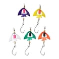 thumbnail image 4 of 5pcs Lure Spin Spoon Twisters Spinner Lure Reflective artificial bait with Box, 4 of 9
