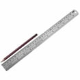 thumbnail image 4 of 2 Pcs Metal Ruler, 12 inch Ruler and Metal Rule 30 Centimeters and inch Ruler Steel Rulers Drawing Ruler, Measuring Ruler, 4 of 8