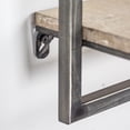 thumbnail image 6 of American Art Decor Rustic Hanging One Shelf Floating Wall Shelf Rack - 14" H x 24" L x 6" D, 6 of 7