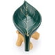 thumbnail image 4 of Jabonera de cerámica con forma de hoja, accesorio para baño, ducha, cocina, regalo de boda (verde+dorado) Sincero Electrónica, 4 of 4