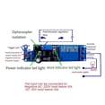 thumbnail image 2 of DC 12V Timing Timer Delay 1-10S Time Adjustable Relay with Indicator Light Turn OFF Relay Module Tr, 2 of 5