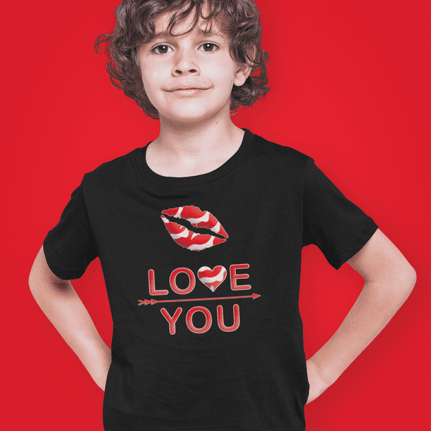 Valentines day shirt for boys deals